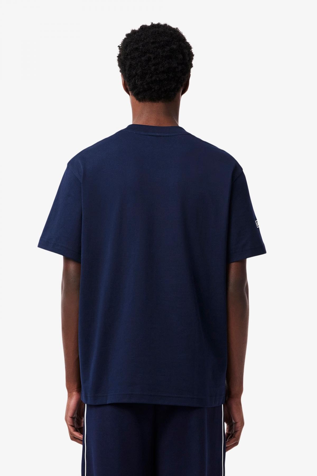 LACOSTE TEE-SHIRT en color AZUL  (3)