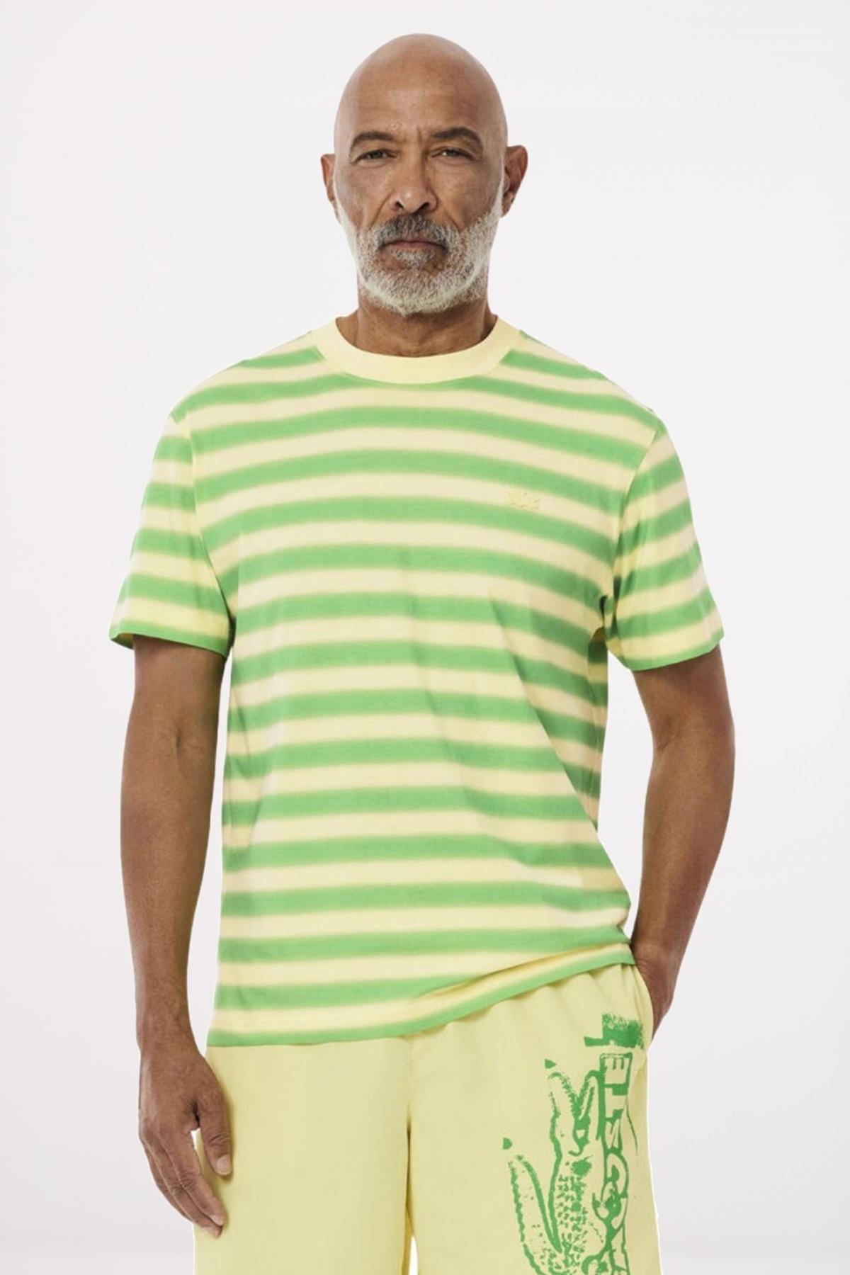 LACOSTE TEE-SHIRT en color AMARILLO  (1)
