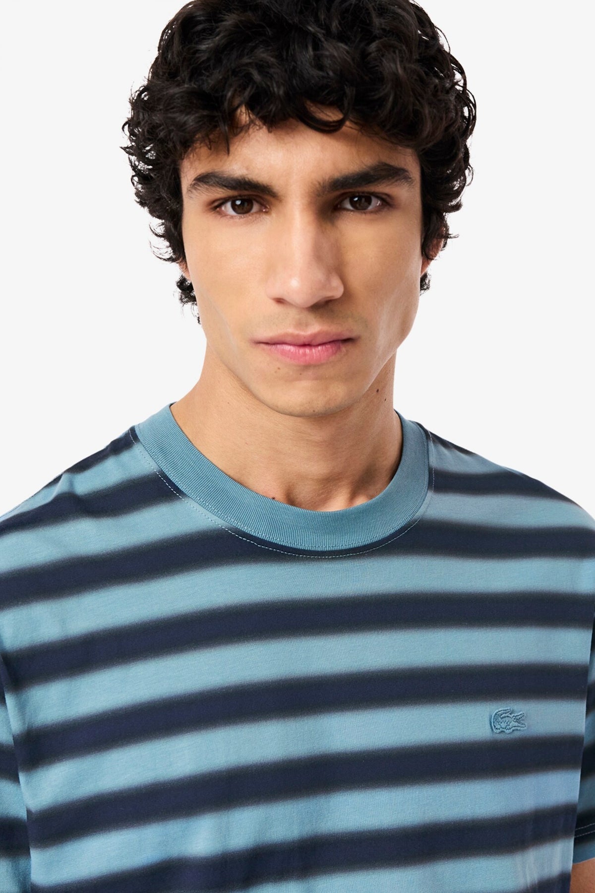 LACOSTE TEE-SHIRT en color AZUL  (2)