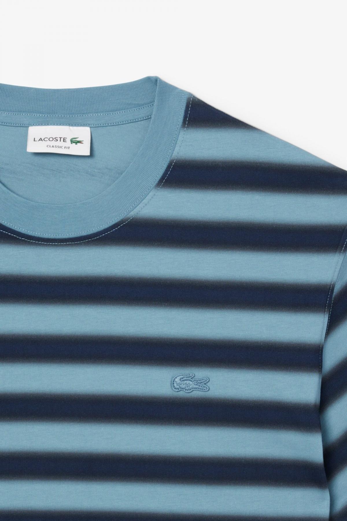 LACOSTE TEE-SHIRT en color AZUL  (4)