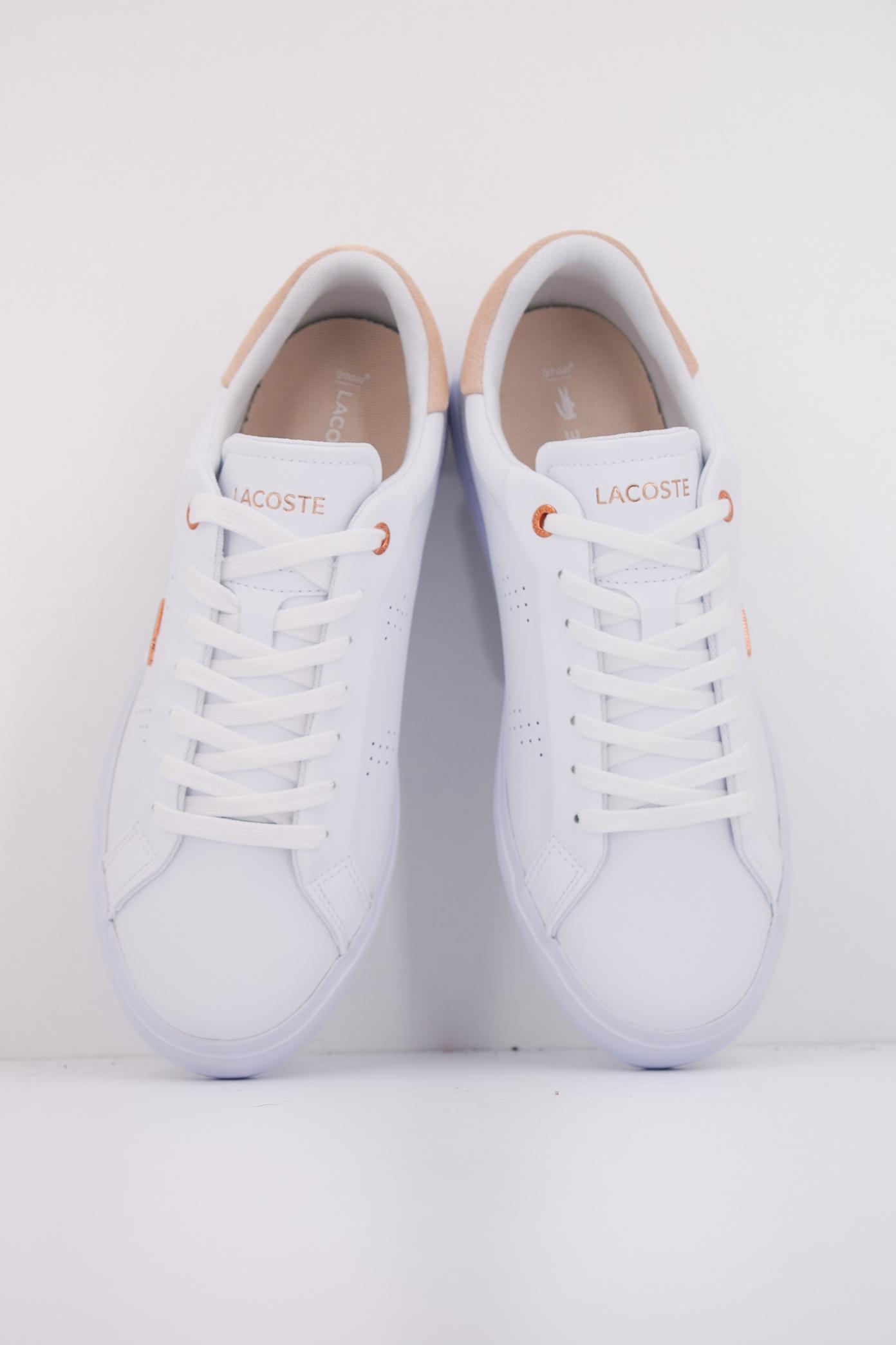 LACOSTE WOMEN'S POWERCOURT . SN en color BLANCO  (3)