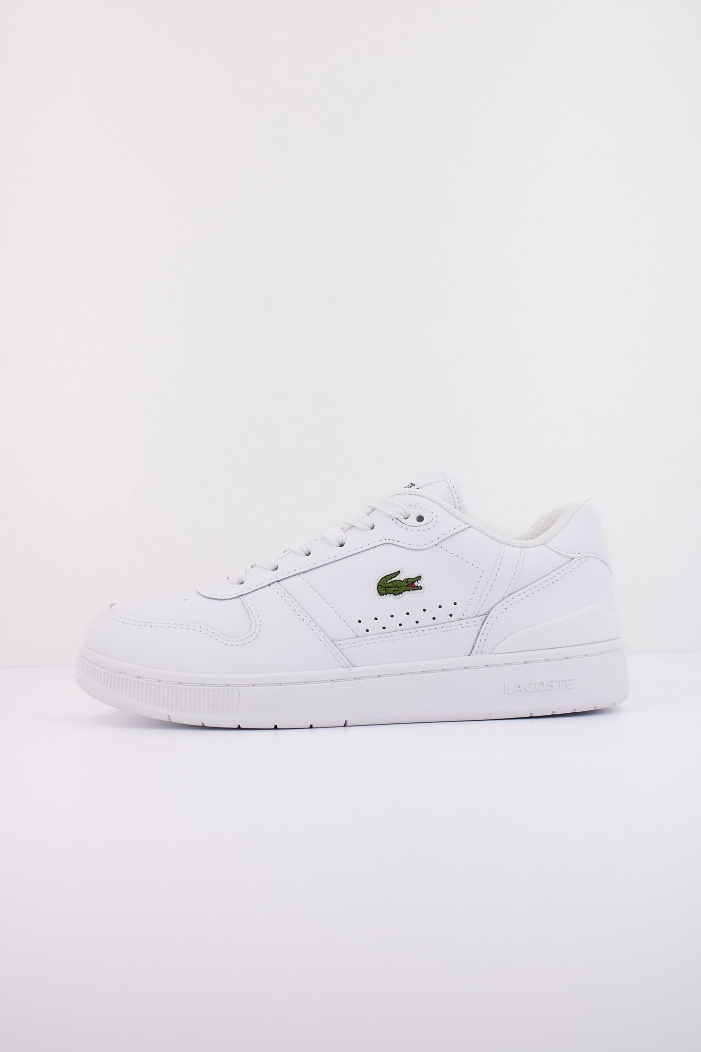 LACOSTE WOMEN'S T-CLIP SET SNEAKE en color BLANCO  (1)