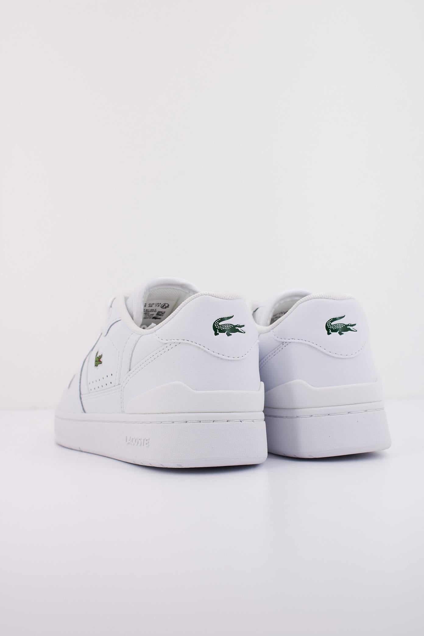 LACOSTE WOMEN'S T-CLIP SET SNEAKE en color BLANCO  (4)