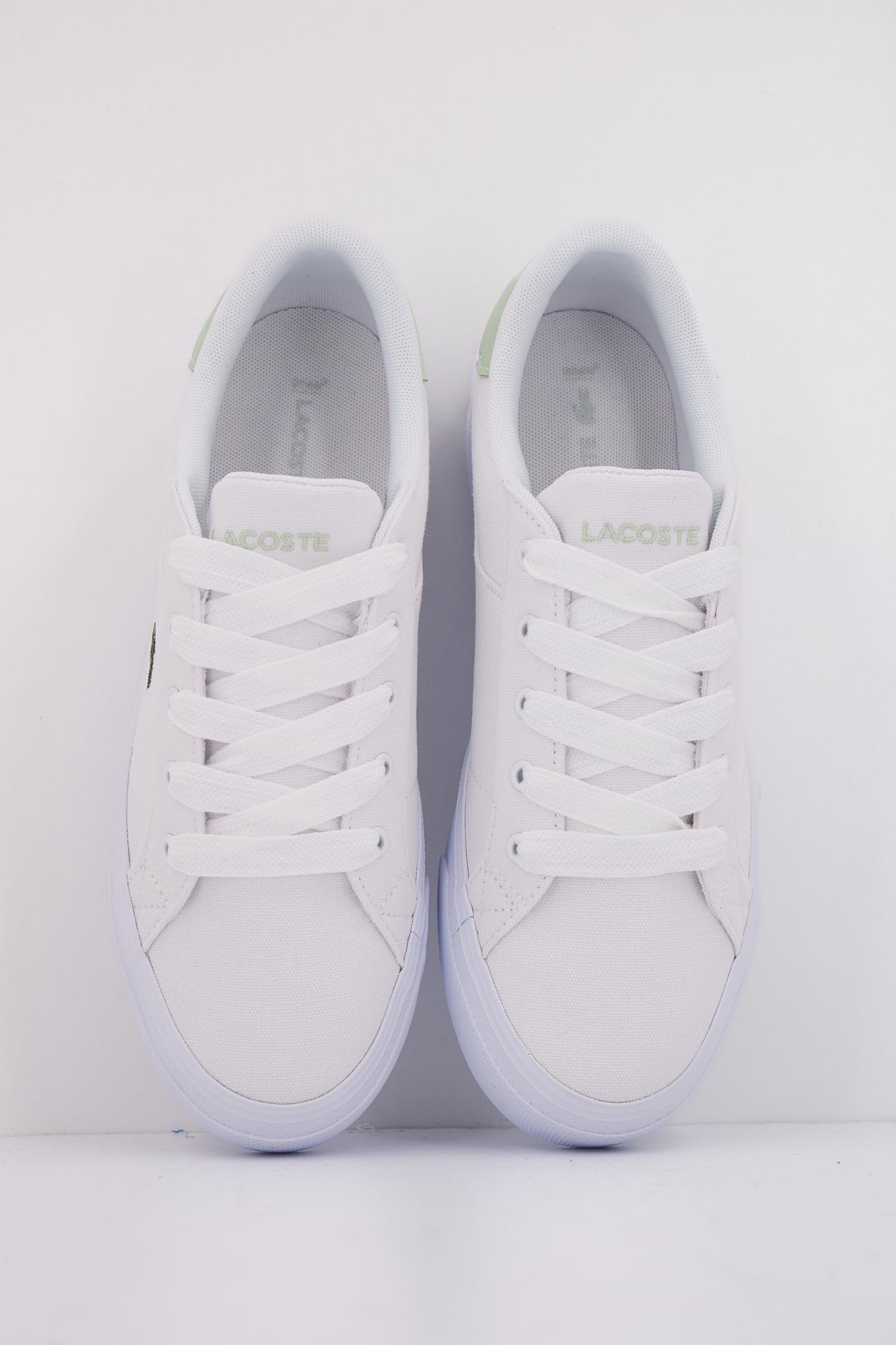 LACOSTE WOMEN'S ZIANE PLATFORM SN en color BLANCO  (3)