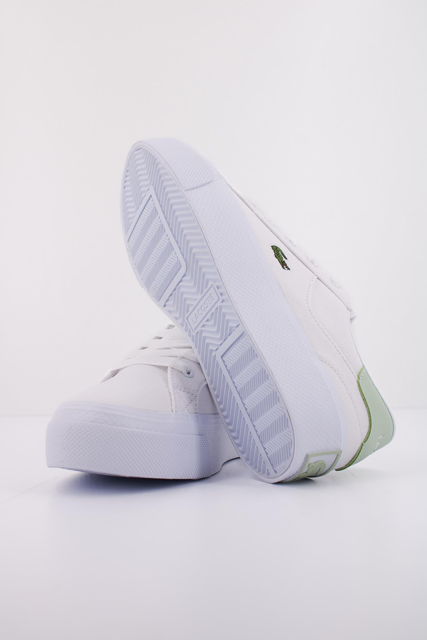 LACOSTE WOMEN'S ZIANE PLATFORM SN en color BLANCO  (5)