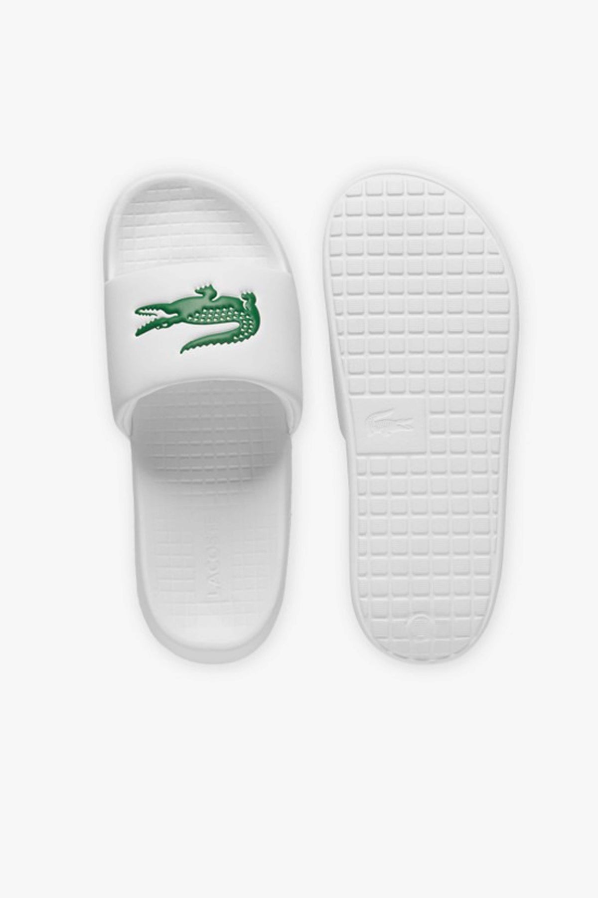 LACOSTE SERVE SLIDE . en color BLANCO  (1)