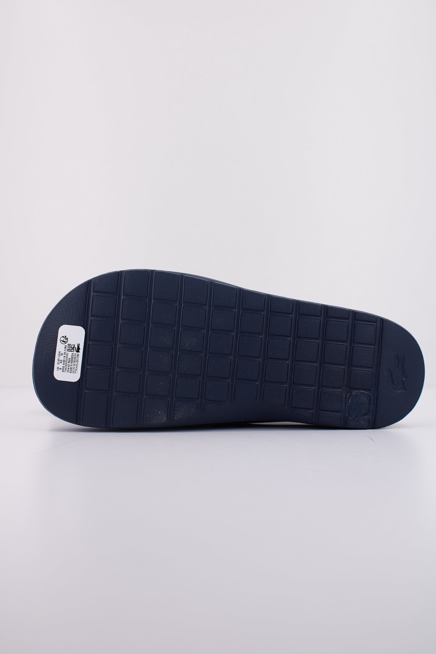 LACOSTE MEN'S SERVE SLIDE . en color AZUL  (5)