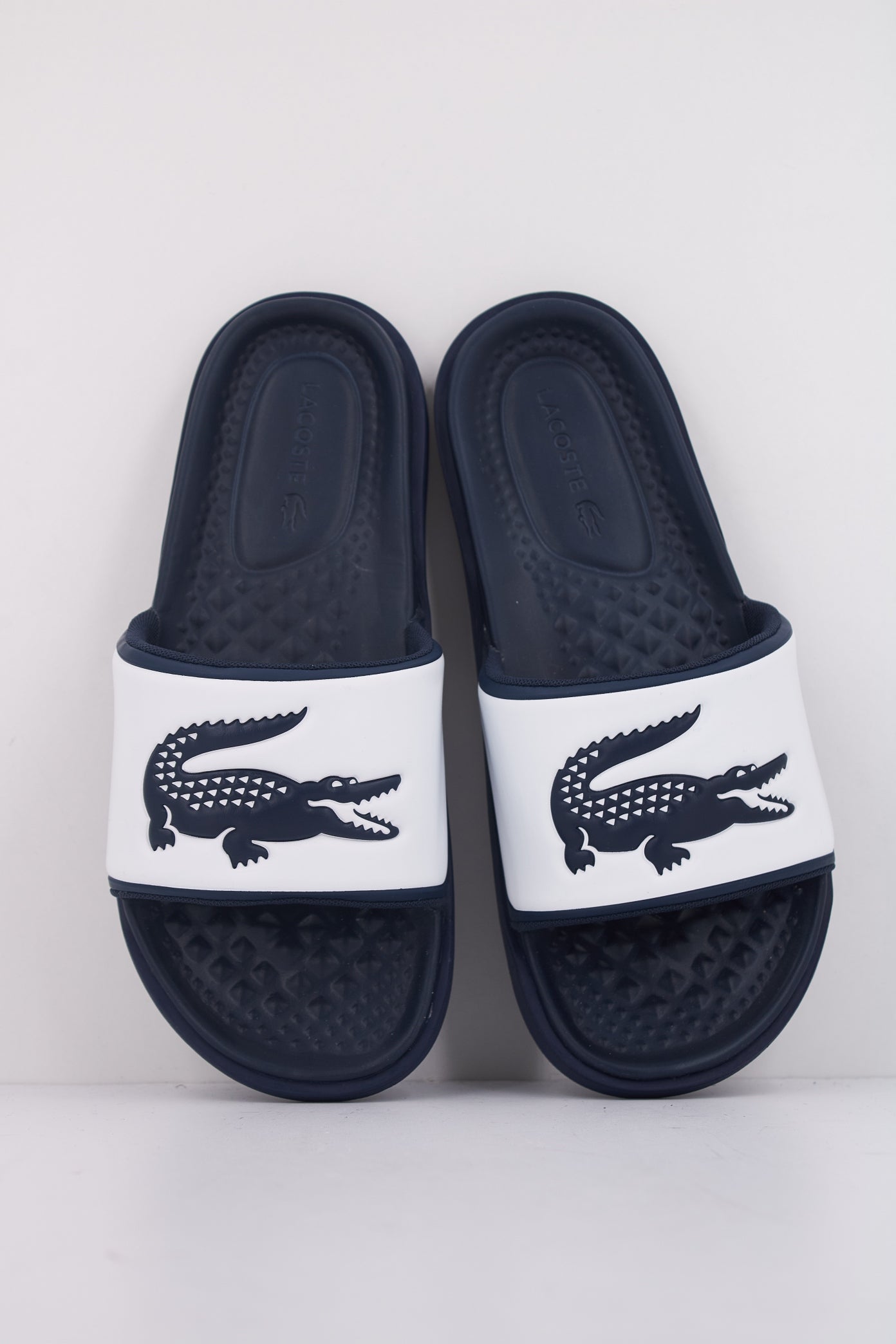 LACOSTE MEN'S SERVE SLIDE DUAL en color AZUL  (3)