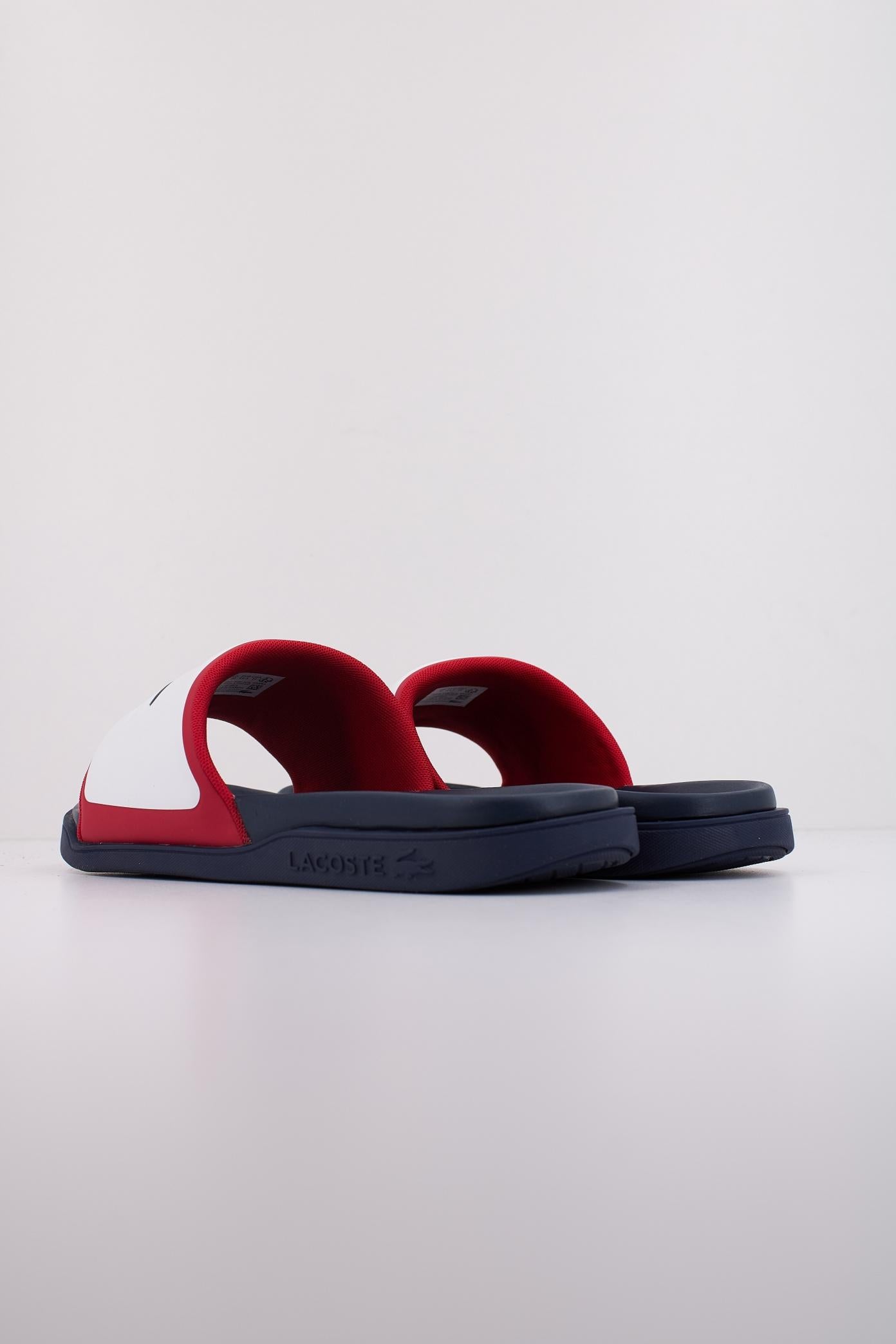 LACOSTE SERVE SLIDE DUAL en color AZUL  (4)