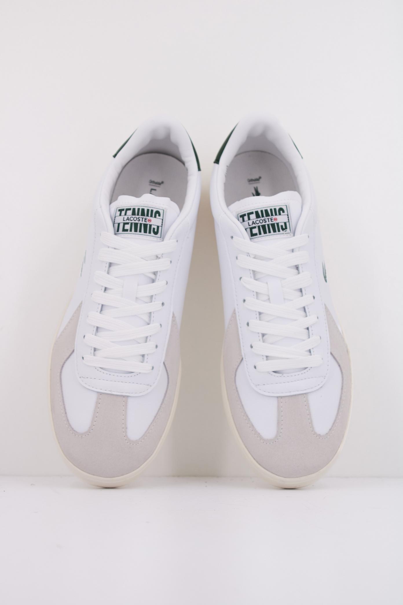 LACOSTE BASESHOT PRO en color BLANCO  (3)