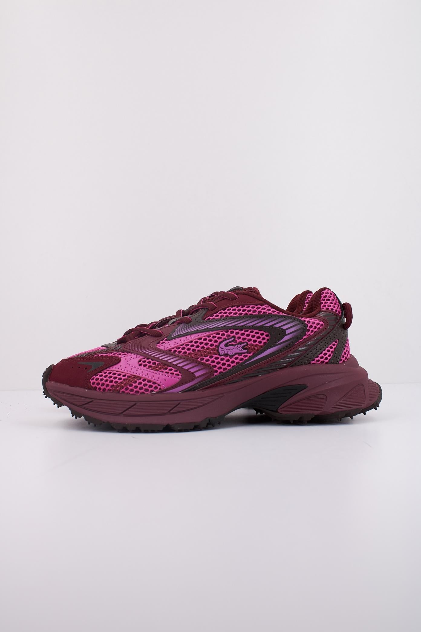 LACOSTE L NEO SHOT en color BURDEOS  (1)