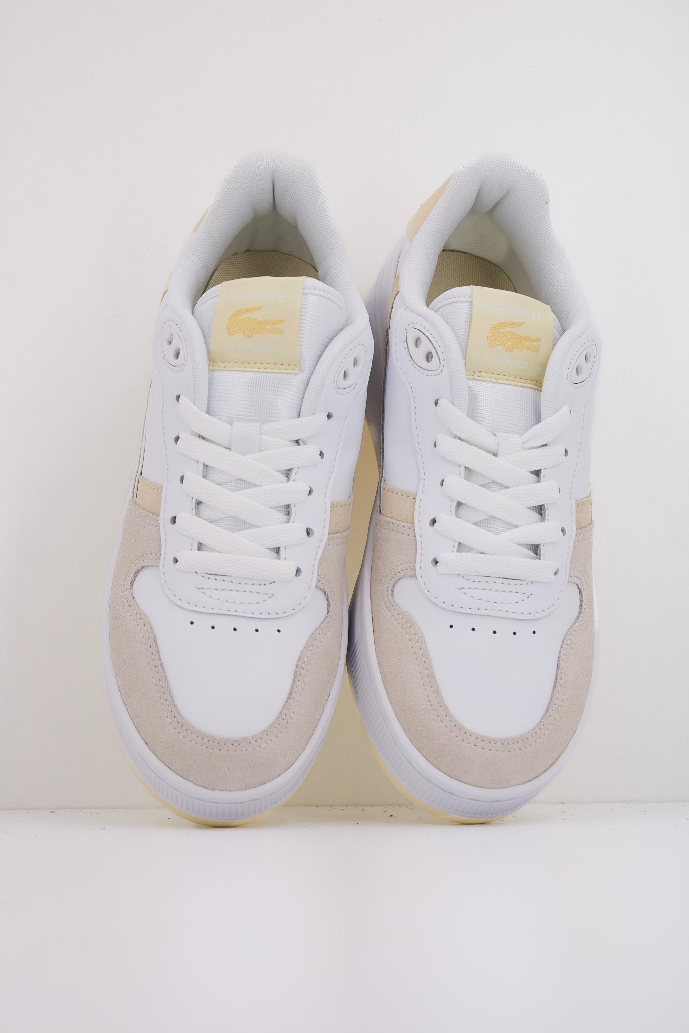 LACOSTE  T-CLIP PLATFORM en color BLANCO  (3)