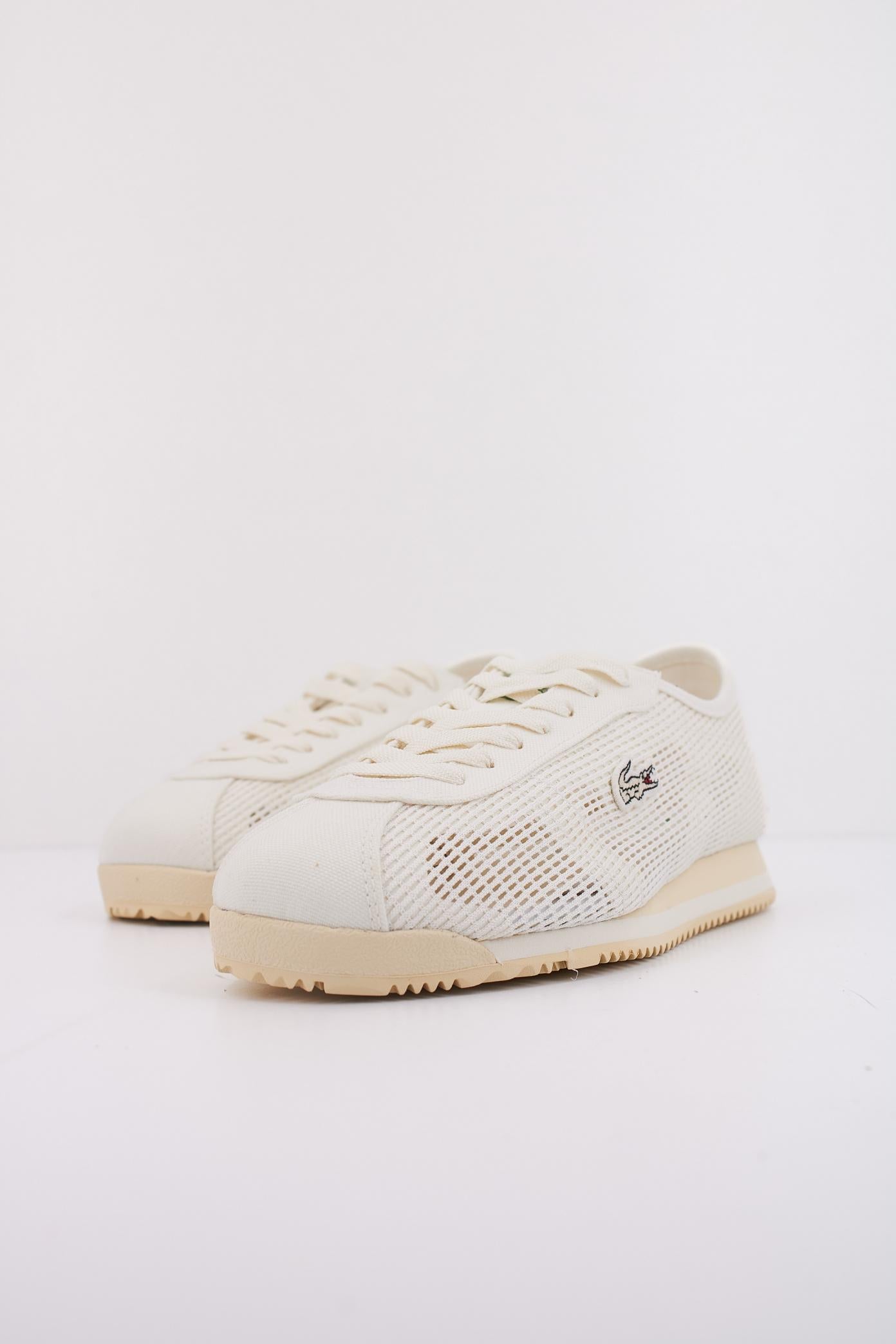 LACOSTE CLUB-LOW en color BEIS  (2)