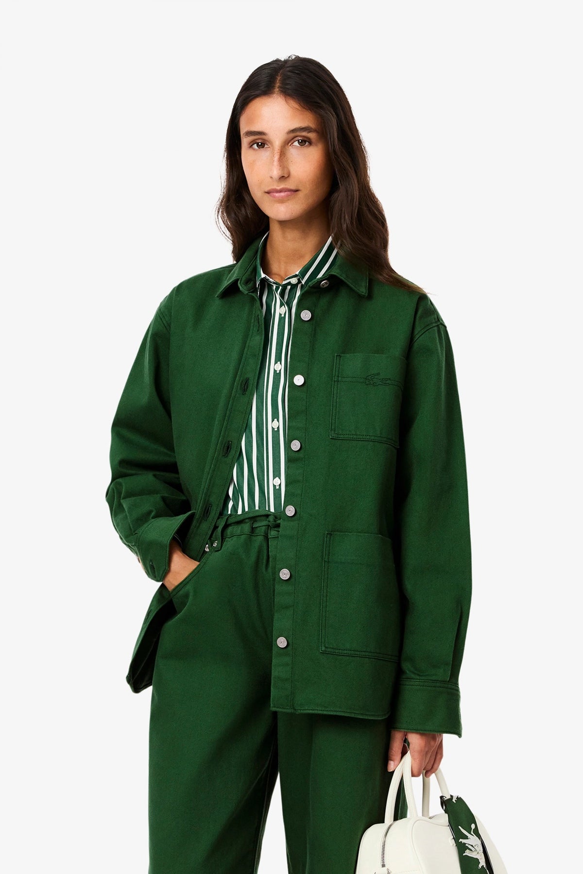 LACOSTE  BLOUSON  en color VERDE  (1)