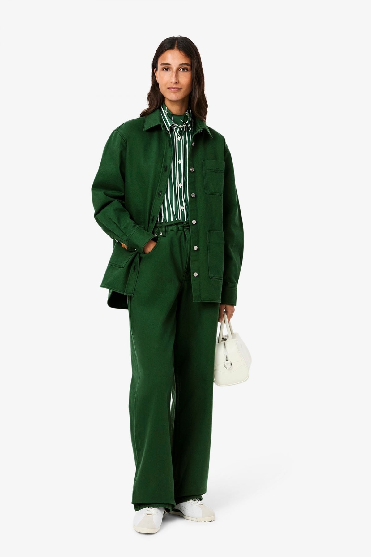 LACOSTE  BLOUSON  en color VERDE  (4)