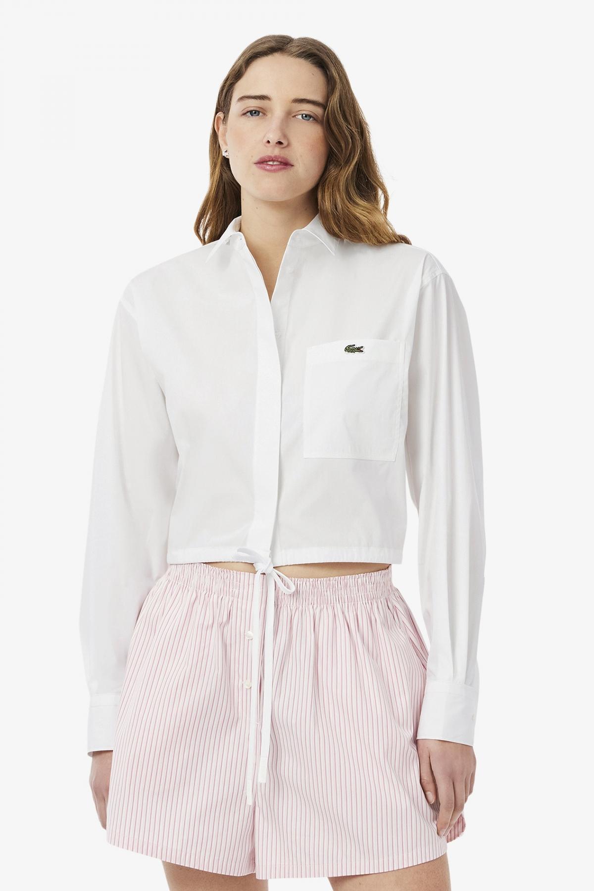LACOSTE LONG SLEEVED SHIRT en color BLANCO  (1)