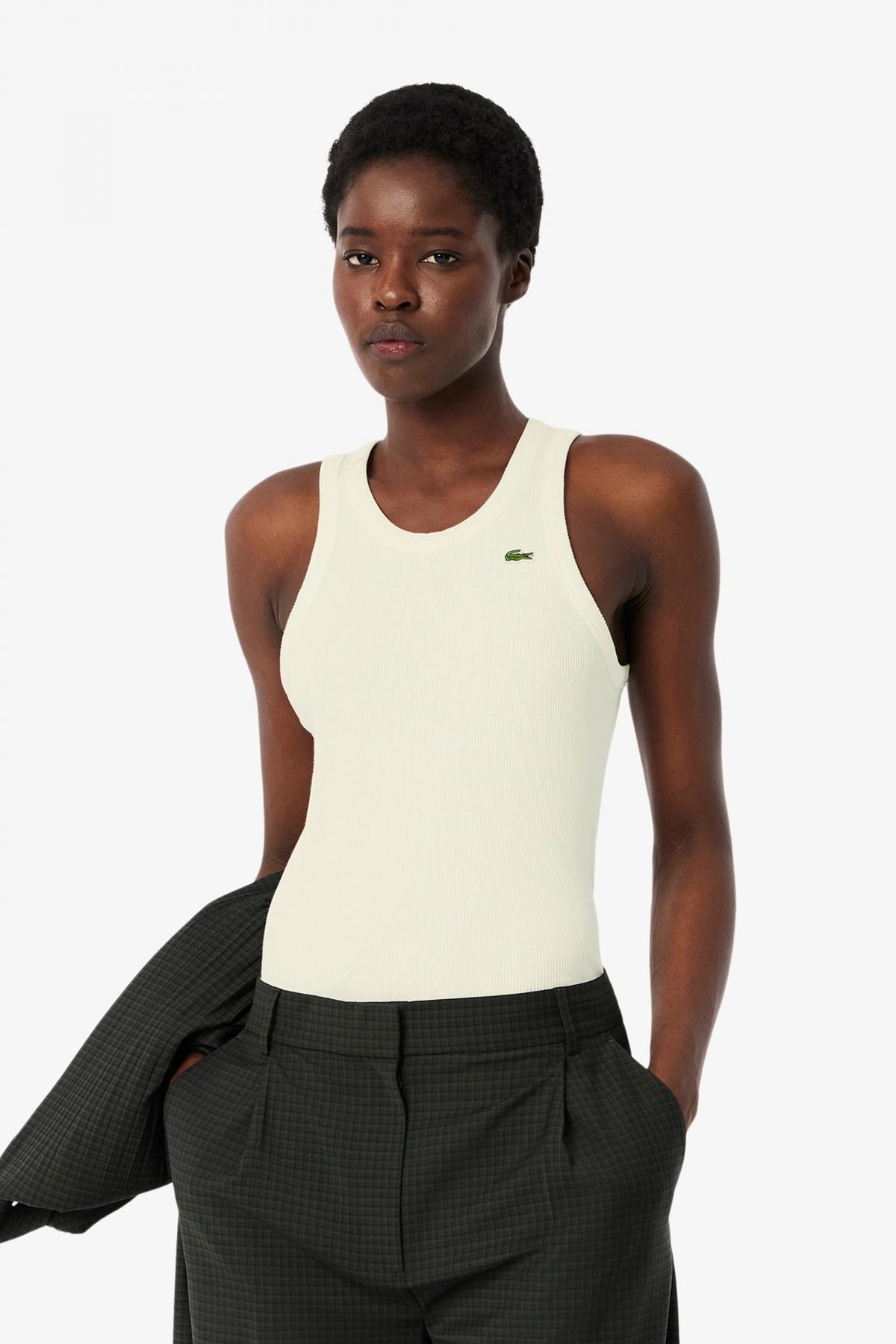 LACOSTE TEE-SHIRT en color BLANCO  (1)