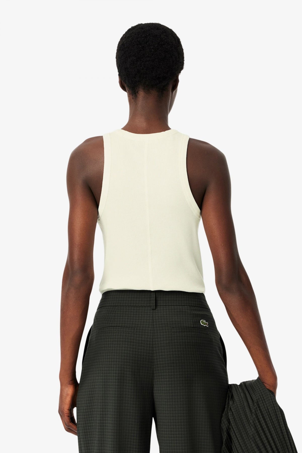 LACOSTE TEE-SHIRT en color BLANCO  (3)