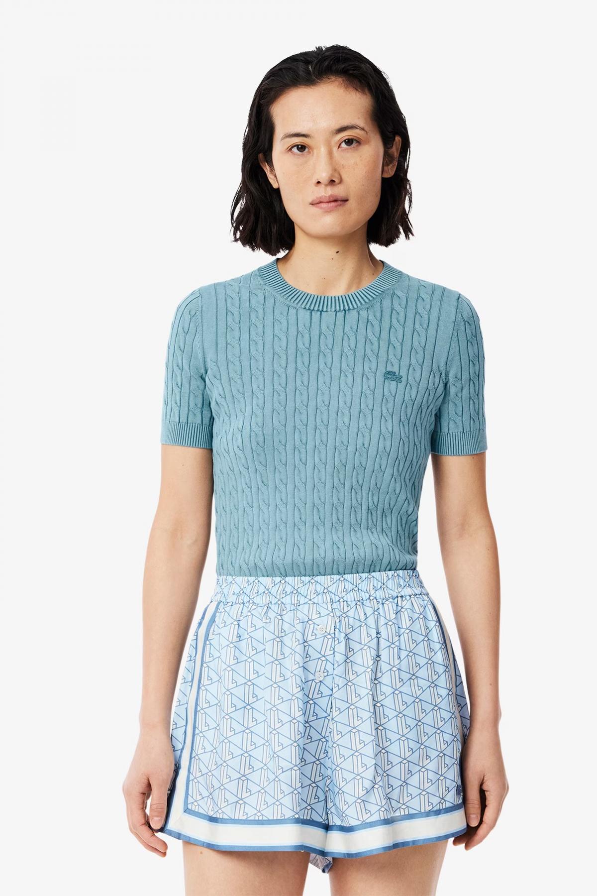 LACOSTE SWEATER en color AZUL  (1)