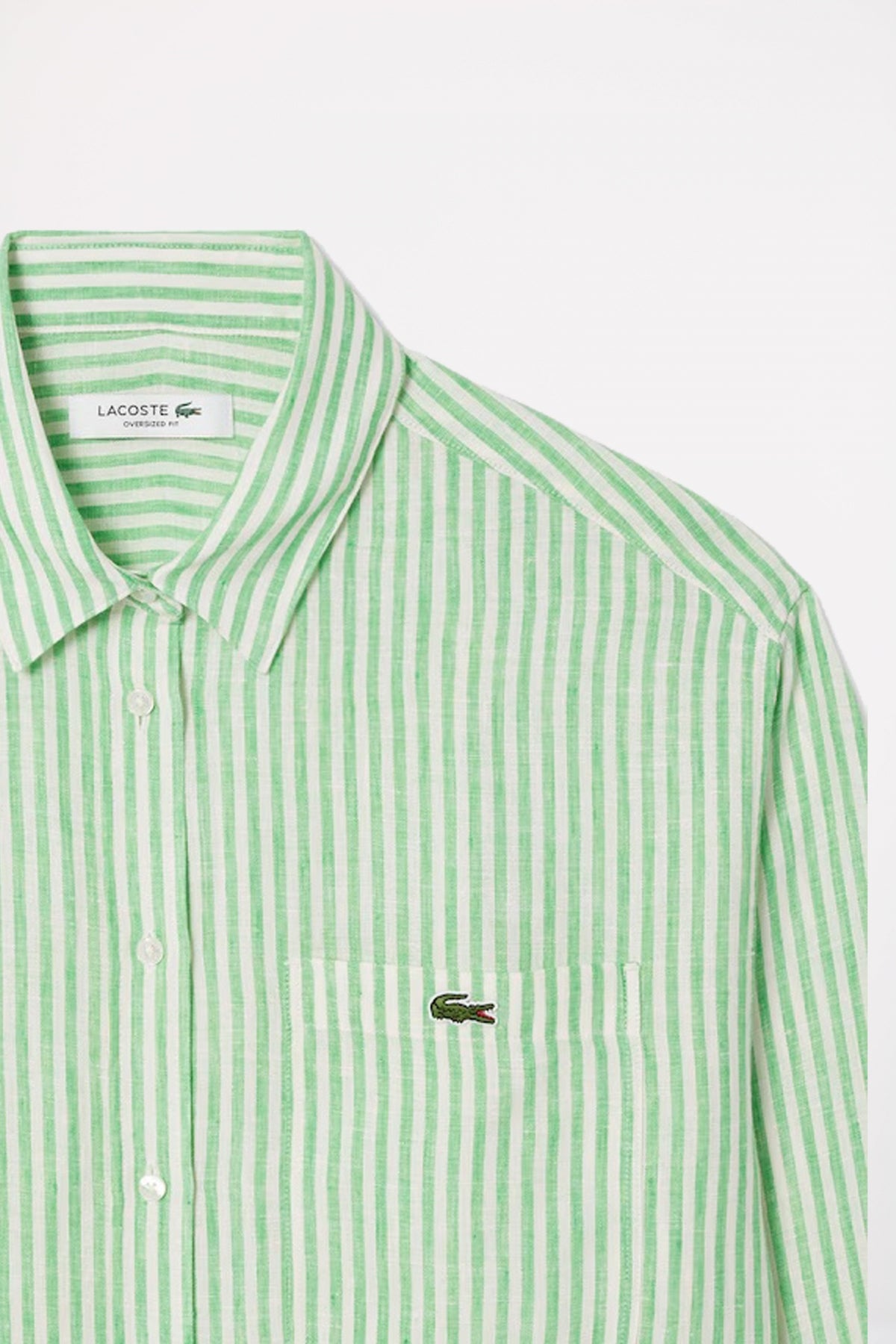 LACOSTE LONG SLEEVED SHIRT en color VERDE  (2)