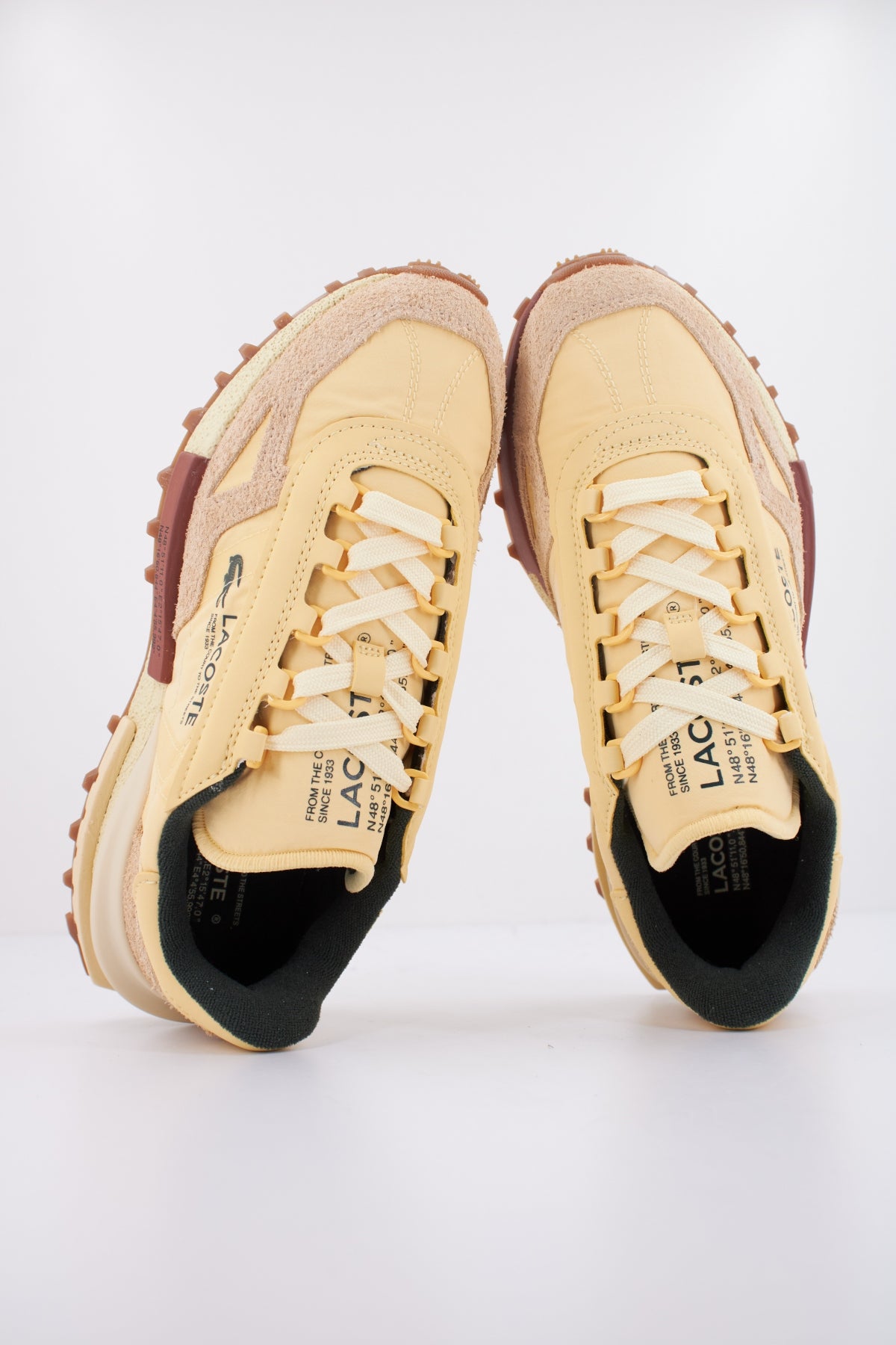LACOSTE  ELITE ACTIVE  en color AMARILLO  (3)