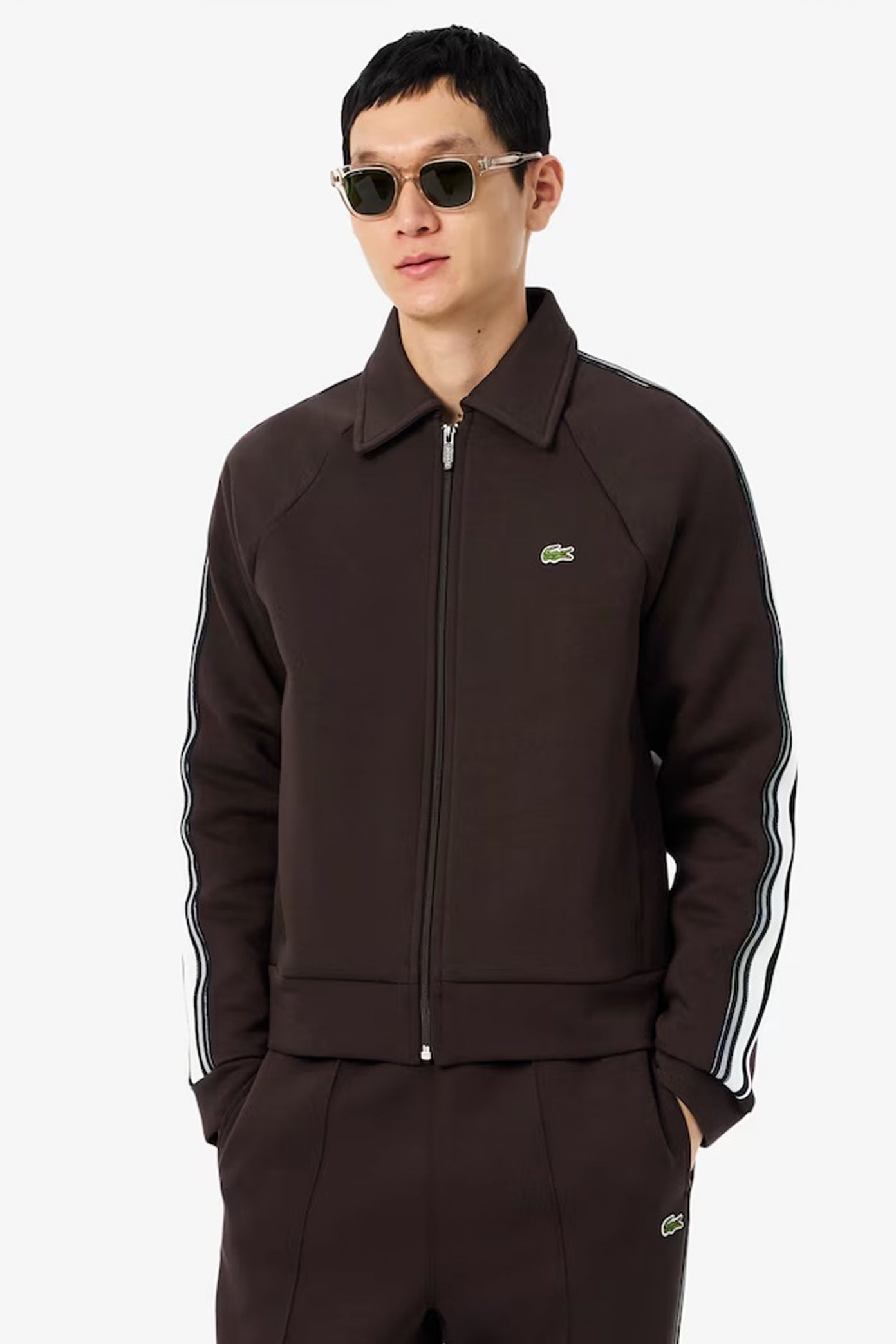 LACOSTE  SWEATSHIRT  en color MARRON  (1)