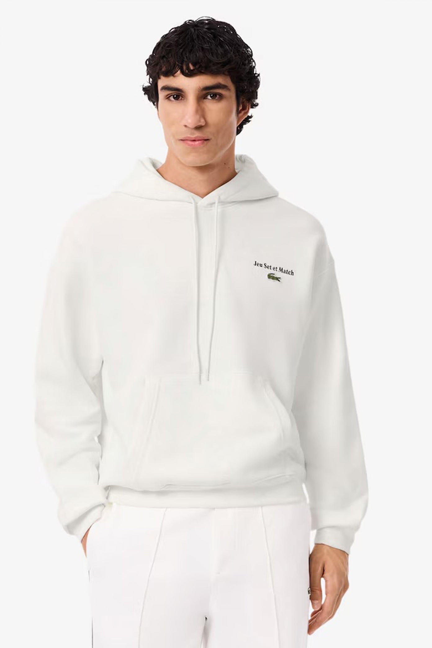 LACOSTE SWEATSHIRT en color BLANCO  (1)