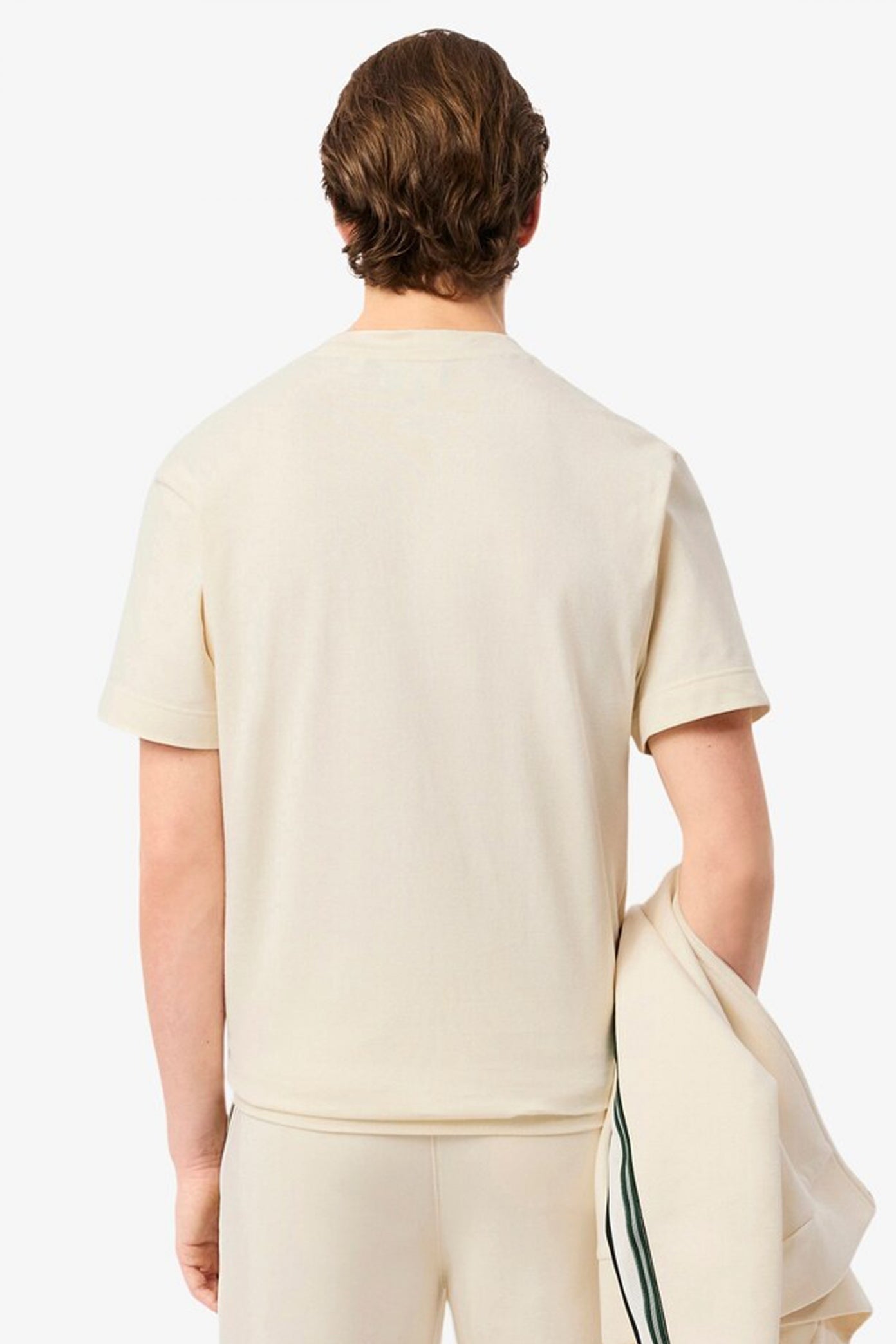 LACOSTE TEE SHIRT en color BEIS  (3)