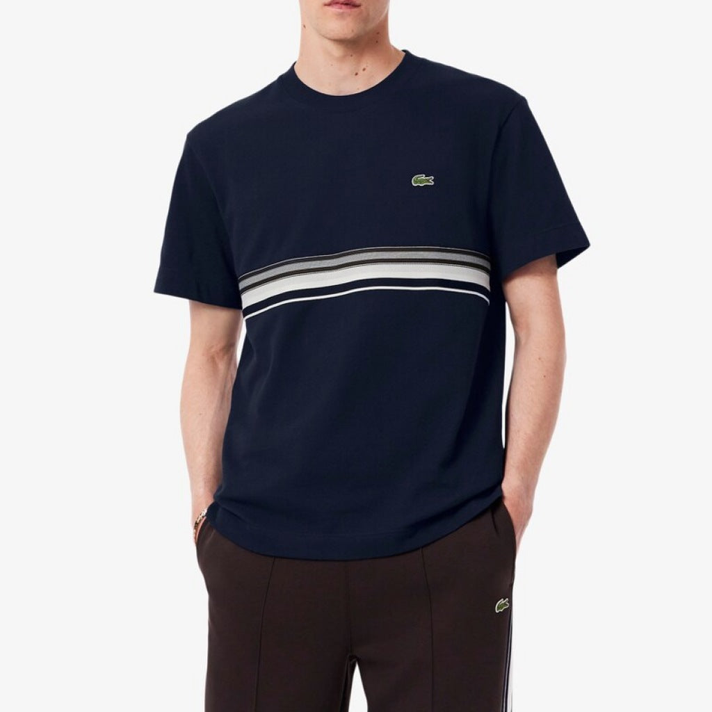 LACOSTE TEE SHIRT en color AZUL  (2)