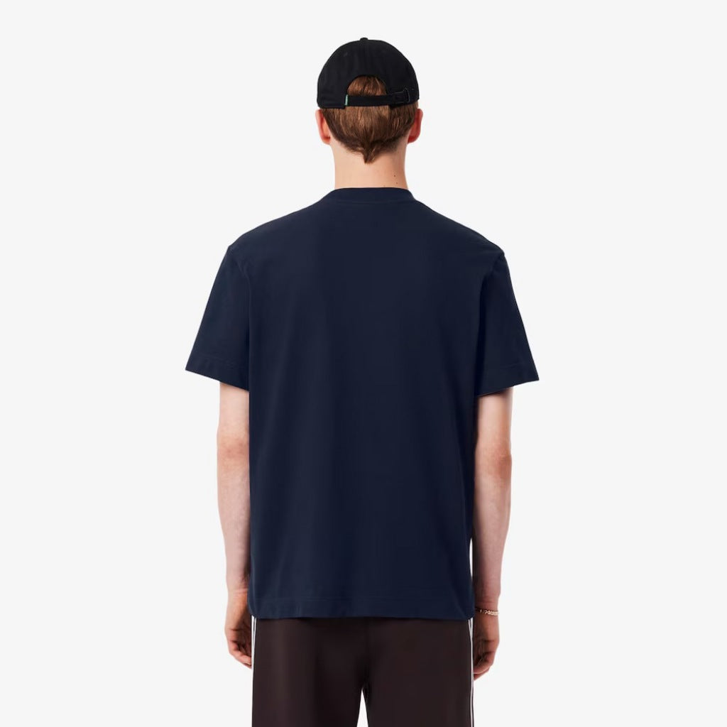 LACOSTE TEE SHIRT en color AZUL  (4)