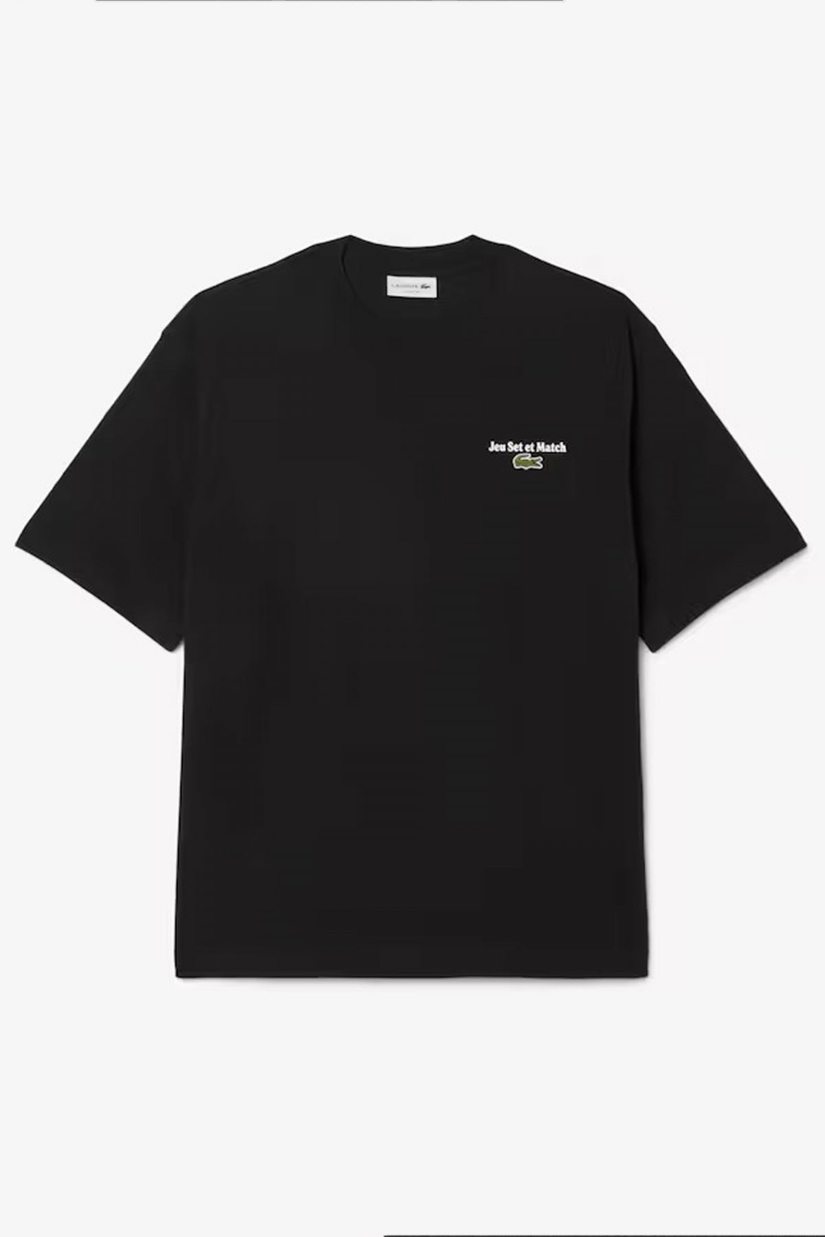 LACOSTE TH TEE SHIRT en color NEGRO  (2)