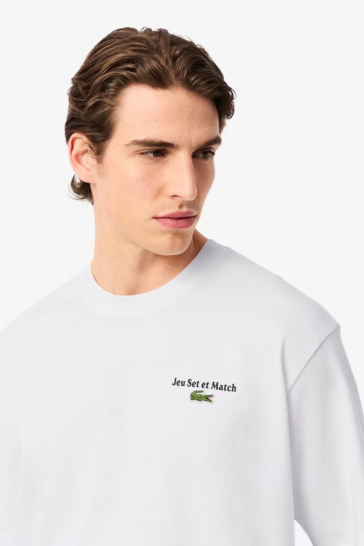 LACOSTE TH TEE SHIRT en color BLANCO  (4)