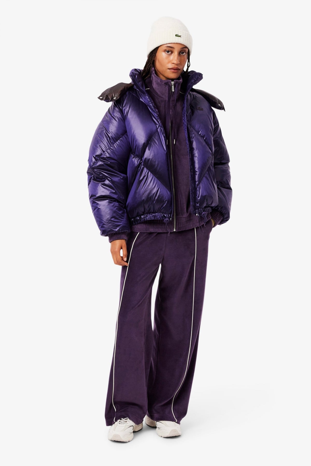 LACOSTE TRACKSUIT TROUSERS en color VIOLETA  (4)