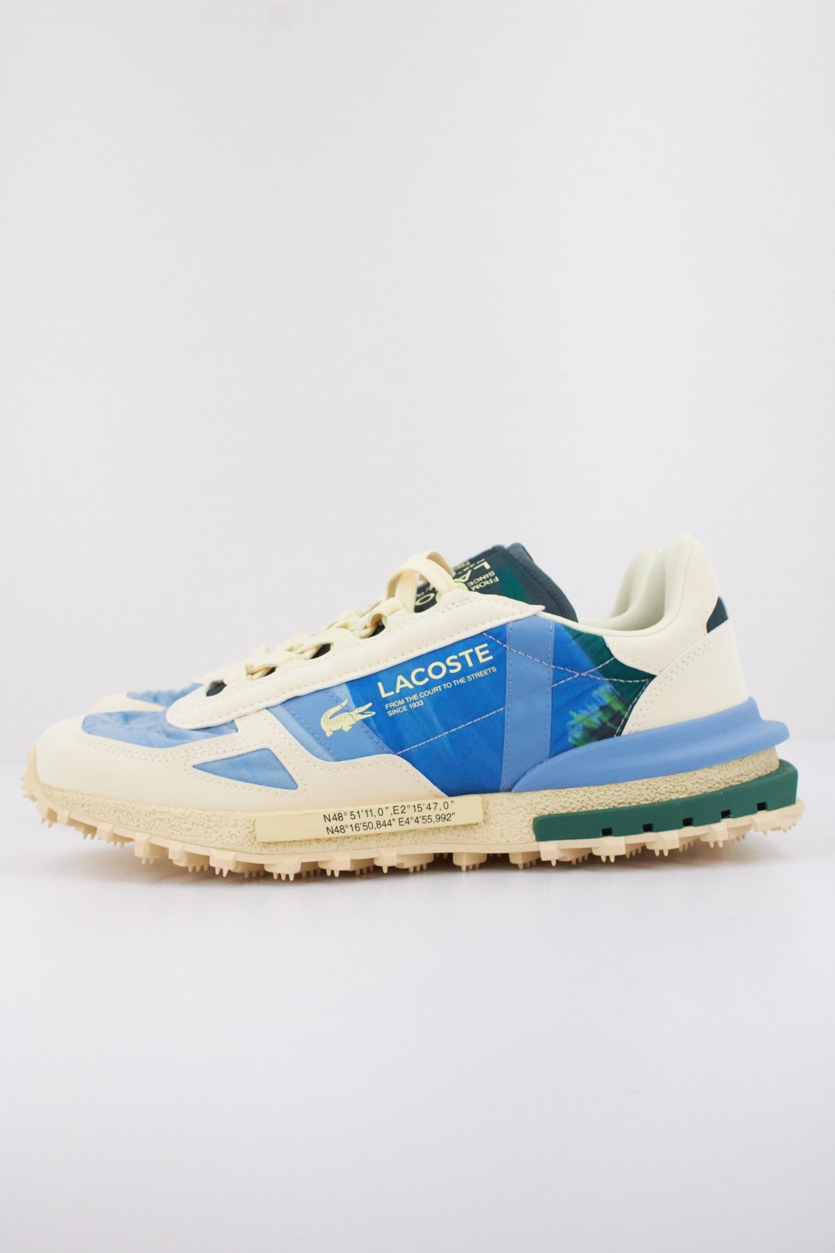LACOSTE ELITE ACTIVE SNEAKE en color AZUL  (1)