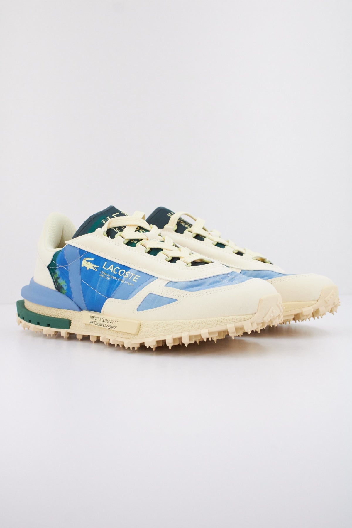 LACOSTE ELITE ACTIVE SNEAKE en color AZUL  (2)