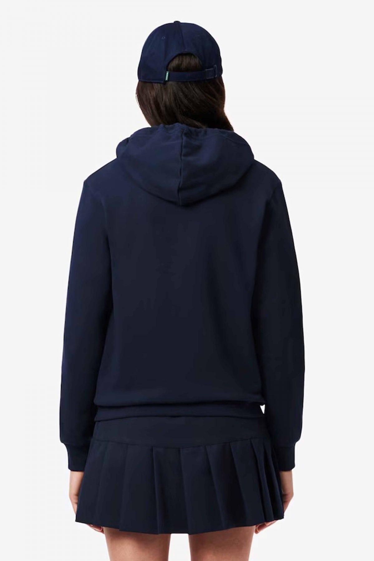 LACOSTE ZIPPED FLEECE HOODIE en color AZUL  (3)
