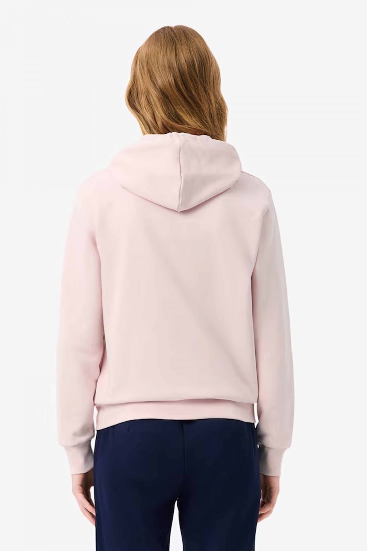 LACOSTE ZIPPED FLEECE HOODIE en color ROSA  (3)