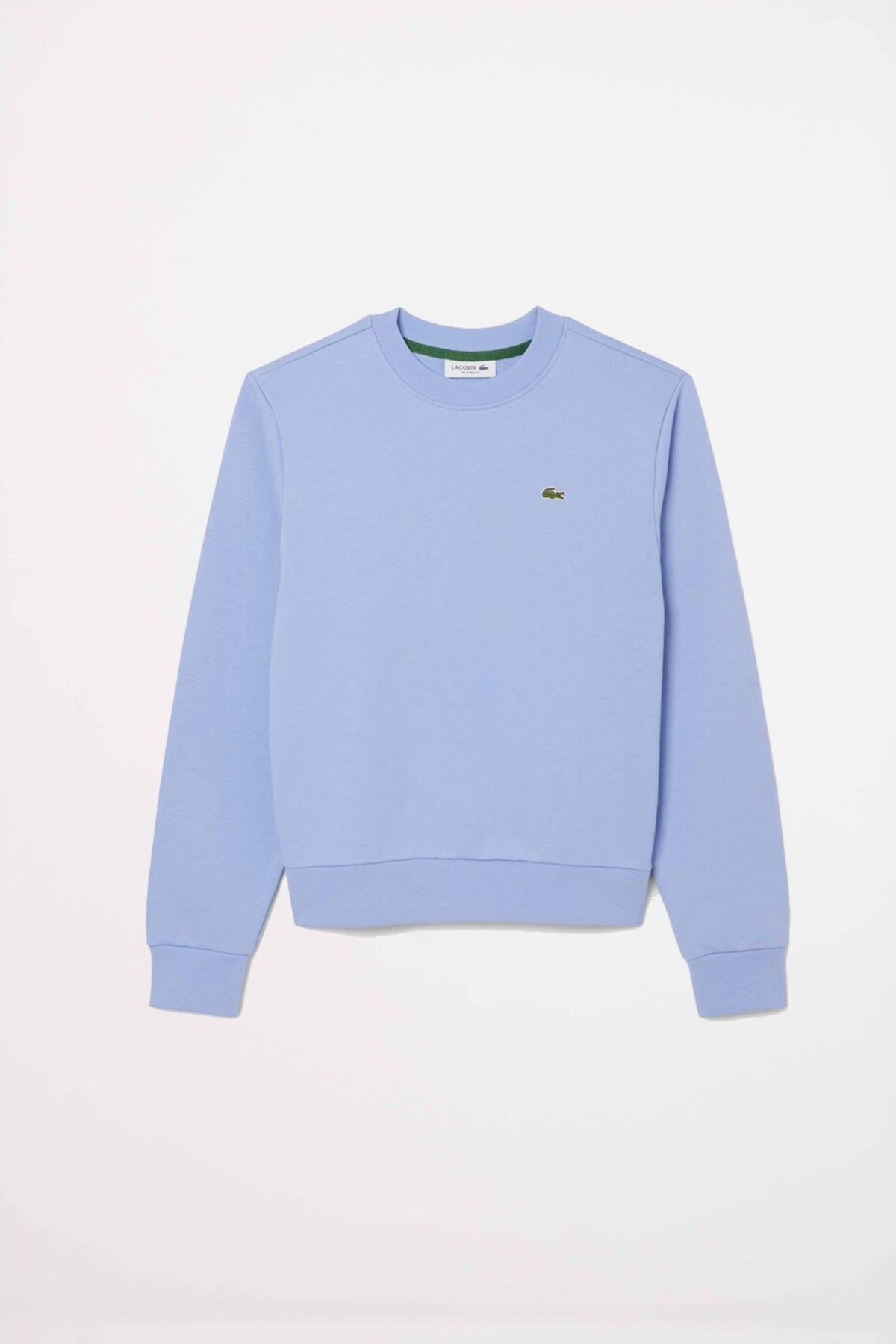LACOSTE RELAXED FIT FLEECE CREW NECK en color AZUL  (2)