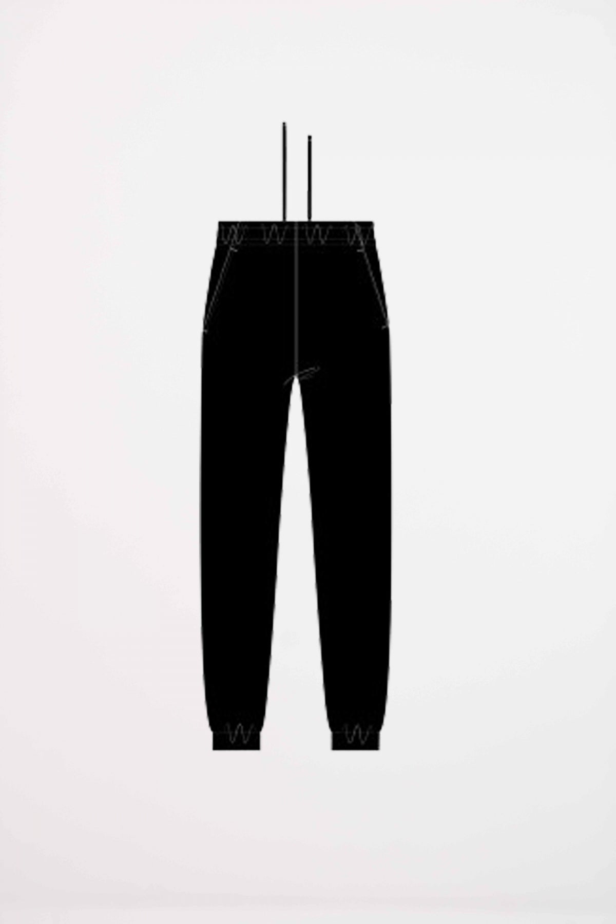 LACOSTE FLEECE SWEATPANTS en color NEGRO  (2)