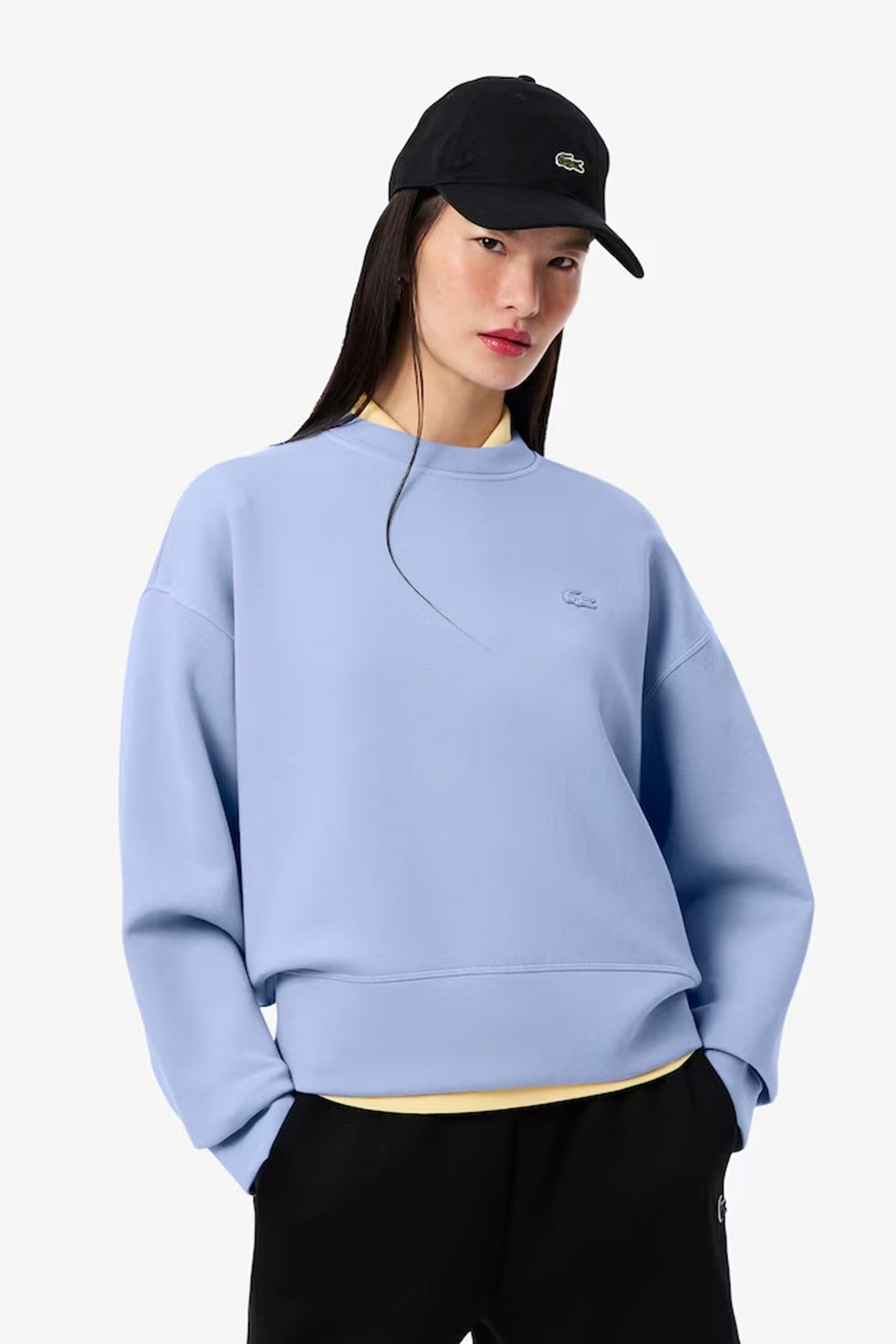 LACOSTE SWEATSHIRT en color AZUL  (1)