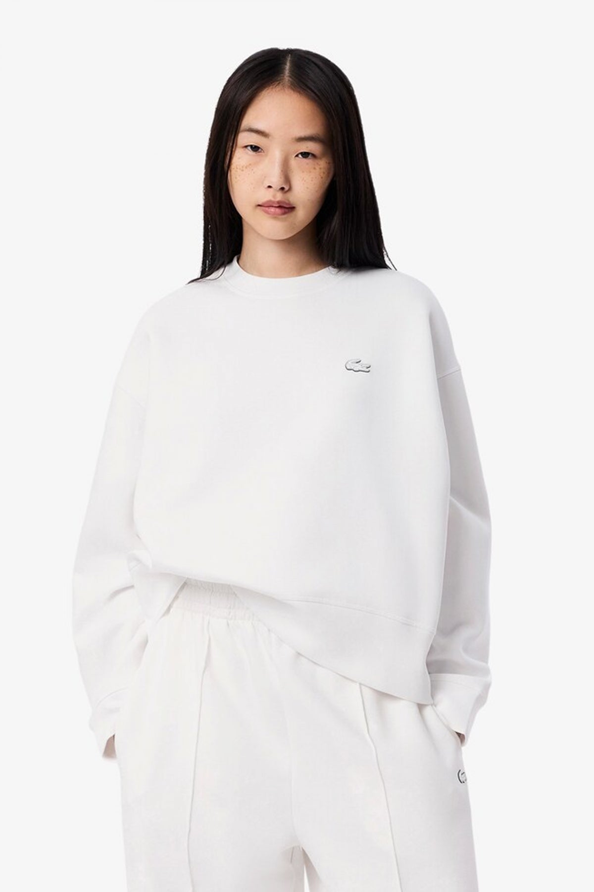 LACOSTE SWEATSHIRT en color BLANCO  (1)