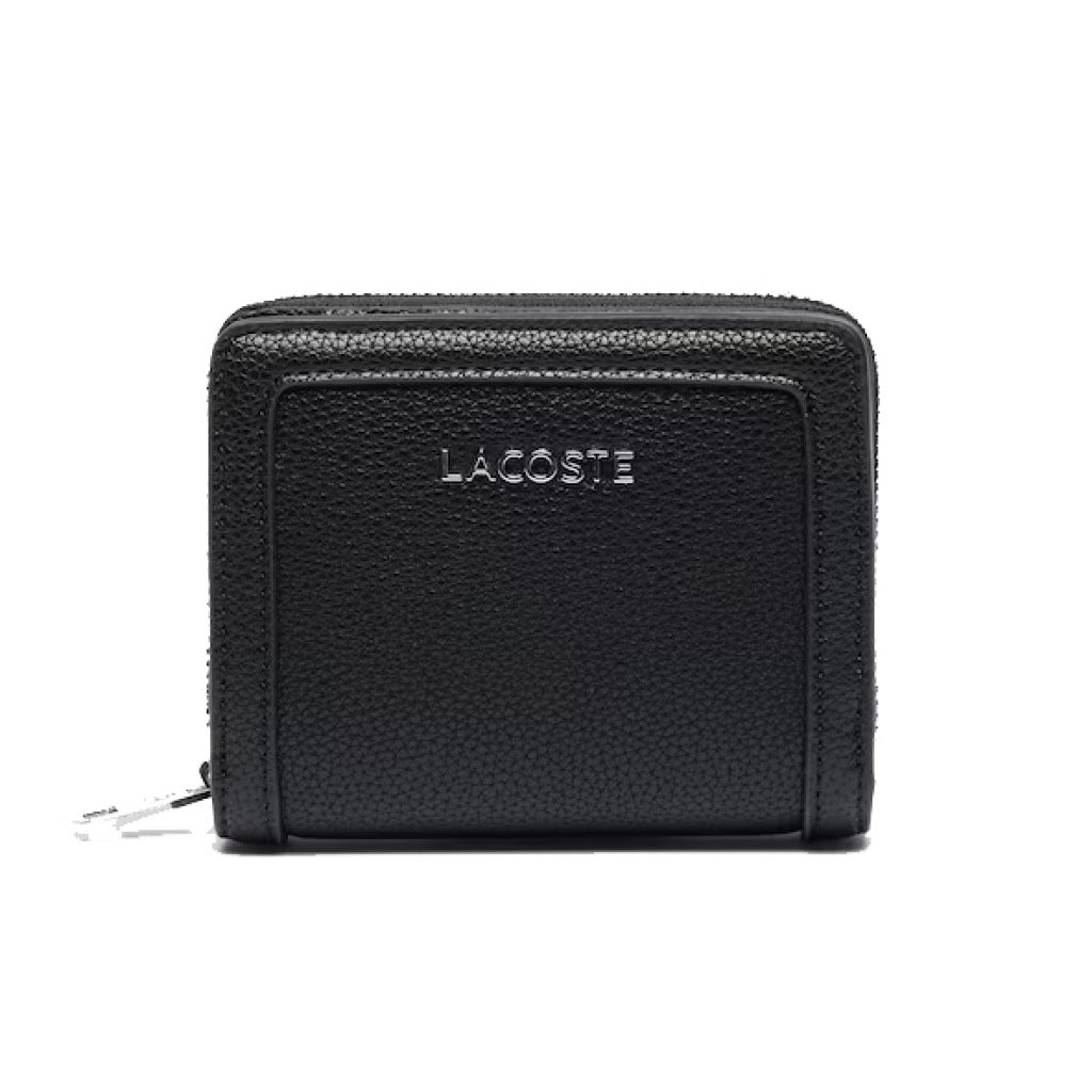 LACOSTE COMPACT ZIP WALLET en color NEGRO  (3)