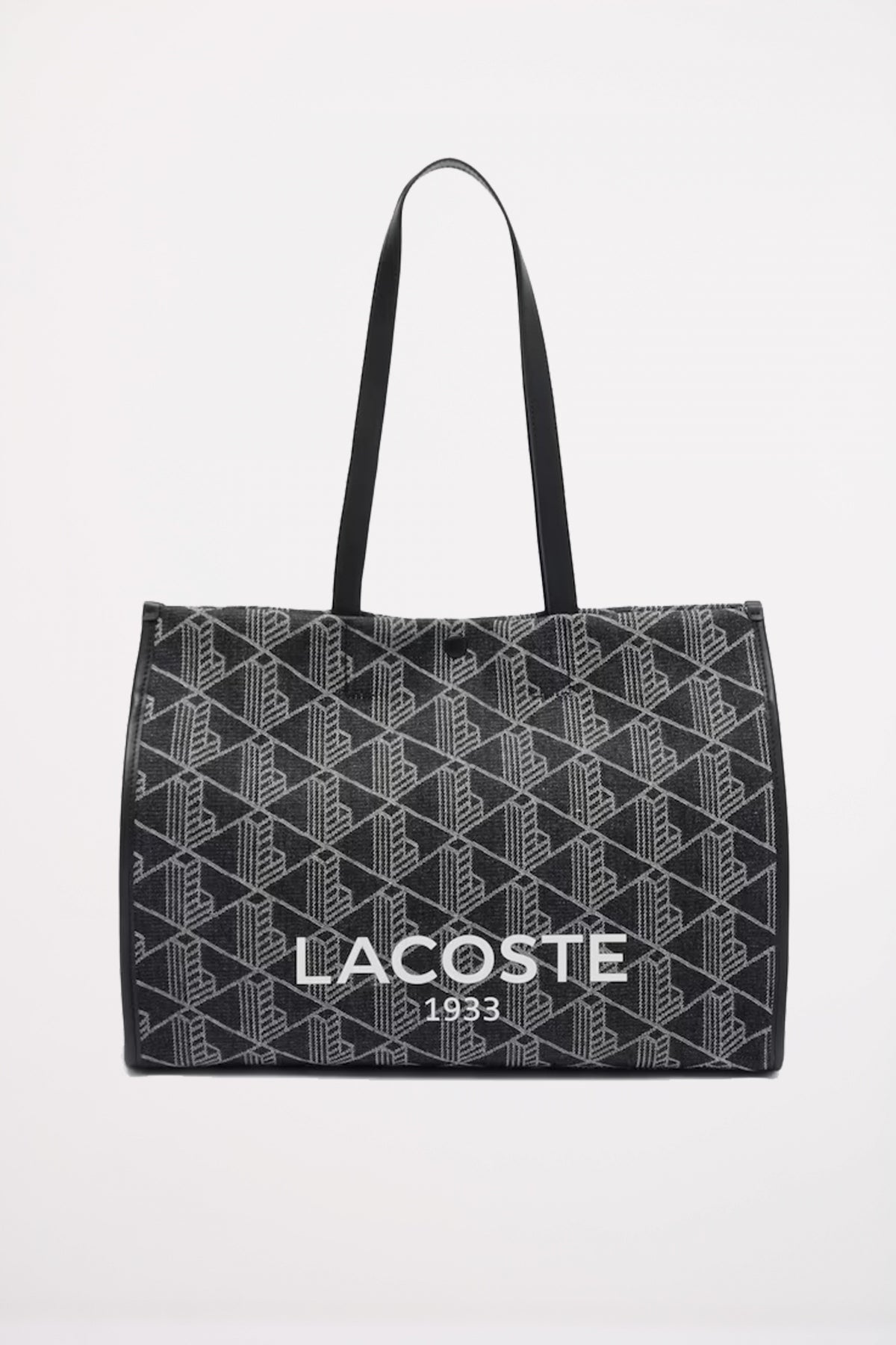 LACOSTE HERITAGE JACQUARD COTTON L en color NEGRO  (1)
