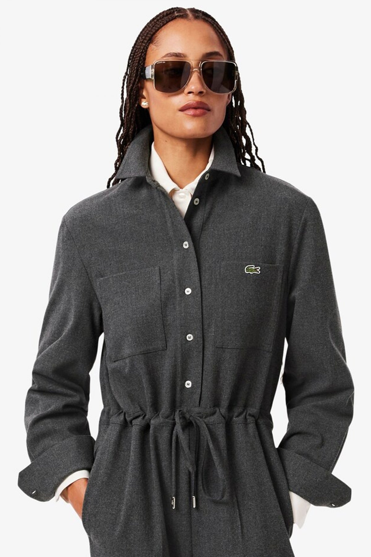 LACOSTE EF DRESS en color GRIS  (1)