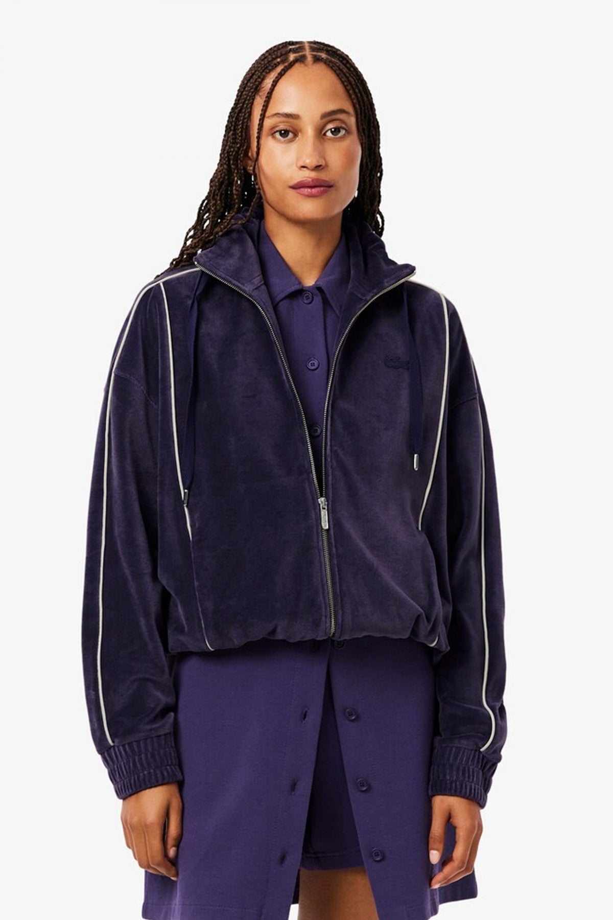 LACOSTE SWEATSHIRT en color VIOLETA  (1)