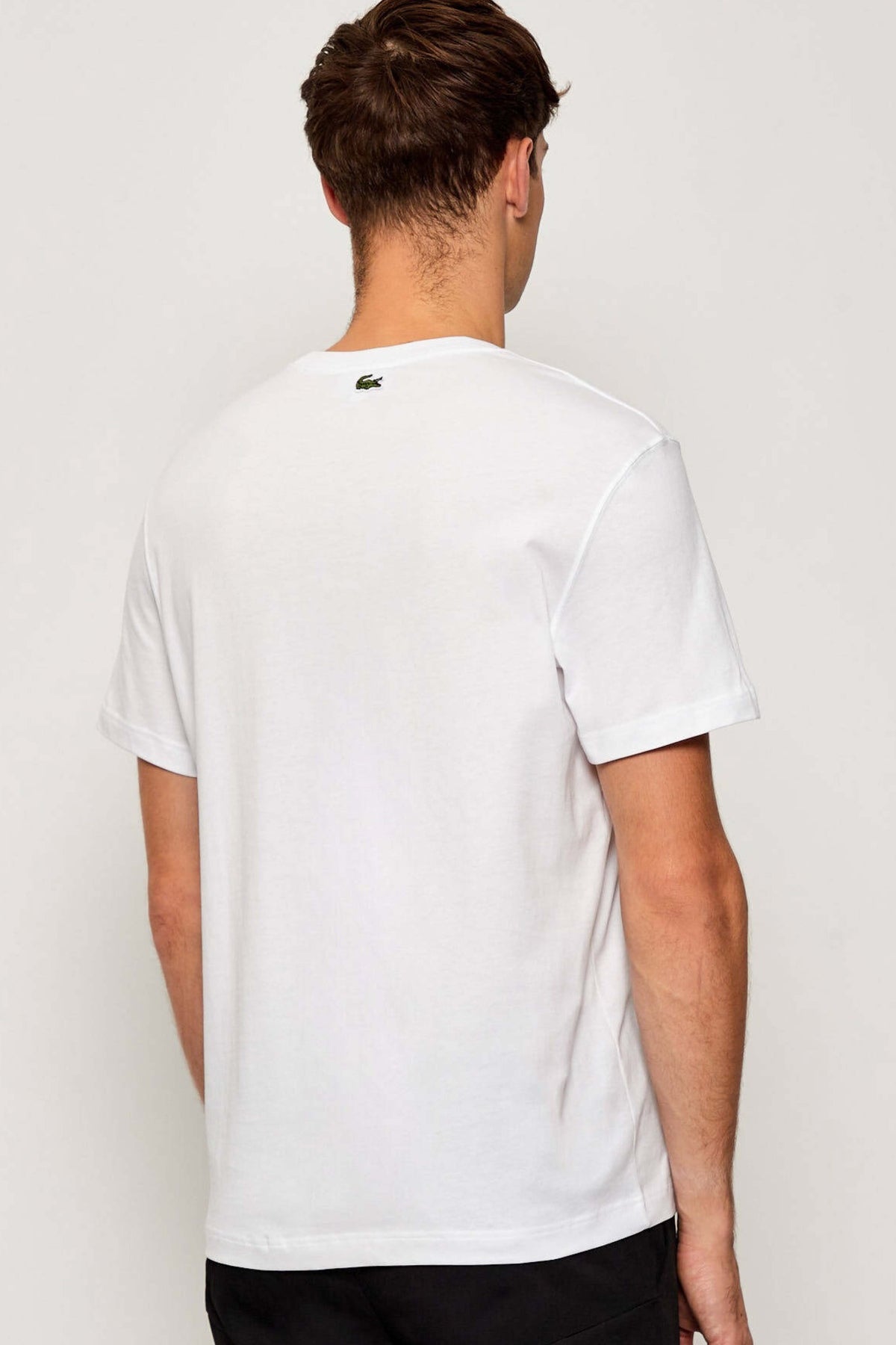 LACOSTE TEE SHIRT TURTLE NECK en color BLANCO  (2)