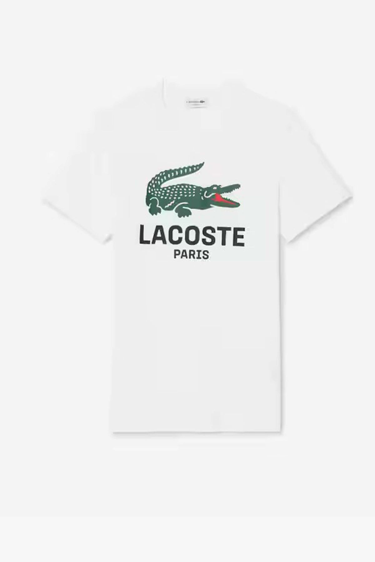 LACOSTE TEE SHIRT TURTLE NECK en color BLANCO  (3)