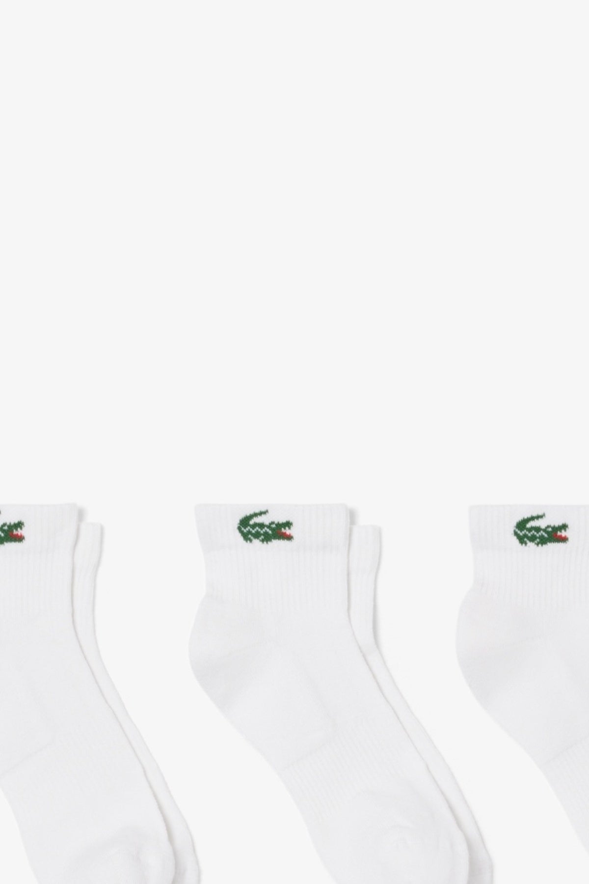 LACOSTE RA ANKLE SOCKS en color BLANCO  (2)