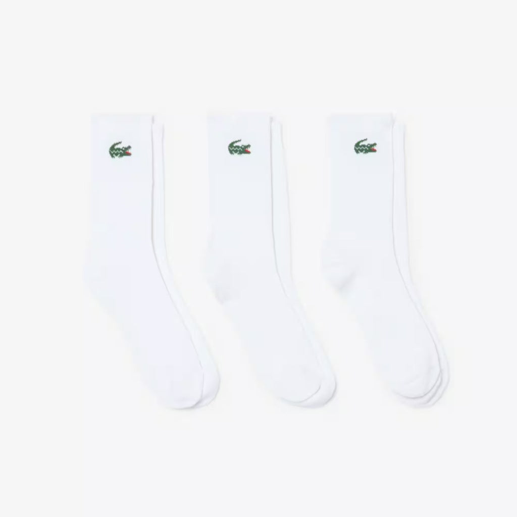LACOSTE RA CREW SOCKS en color BLANCO  (4)