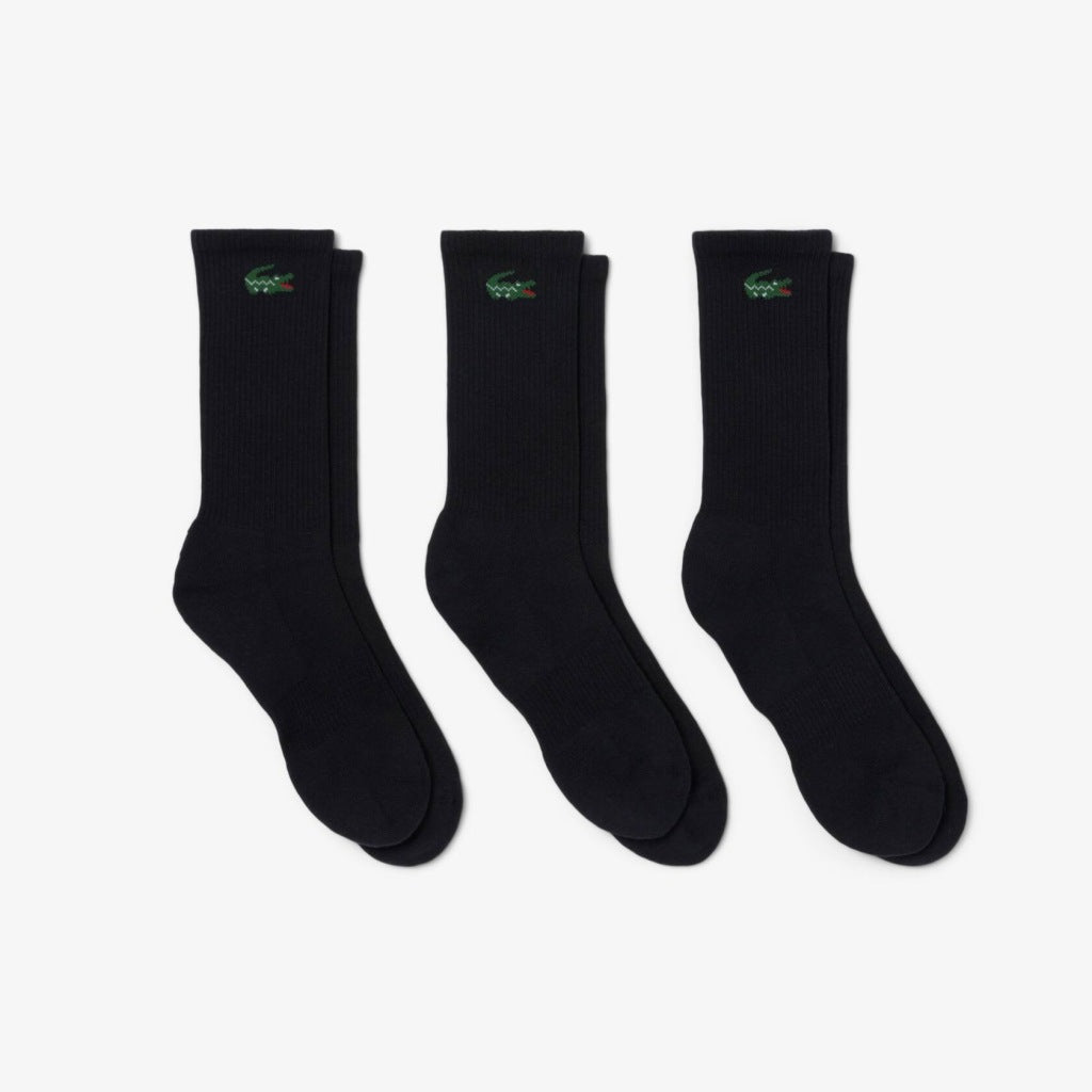 LACOSTE RA CREW SOCKS en color NEGRO  (4)
